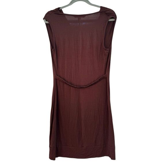 Trina Turk Women's Brown Cowl Neck Mini Dress Size 6 - Picture 3 of 4